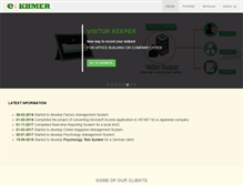 Tablet Screenshot of e-khmer.com